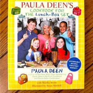 Paula Deen autographed cookbook - The Lunch-Box Set